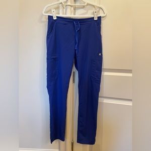Figs yola scrub pant XS, blue